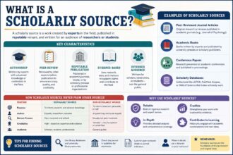 what is a scholarly source