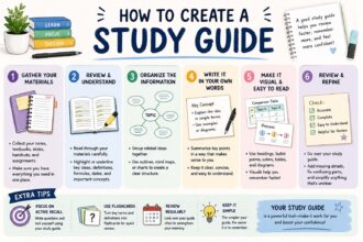 how to create a study guide
