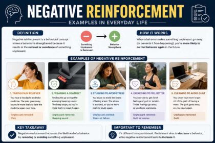 negative reinforcement examples