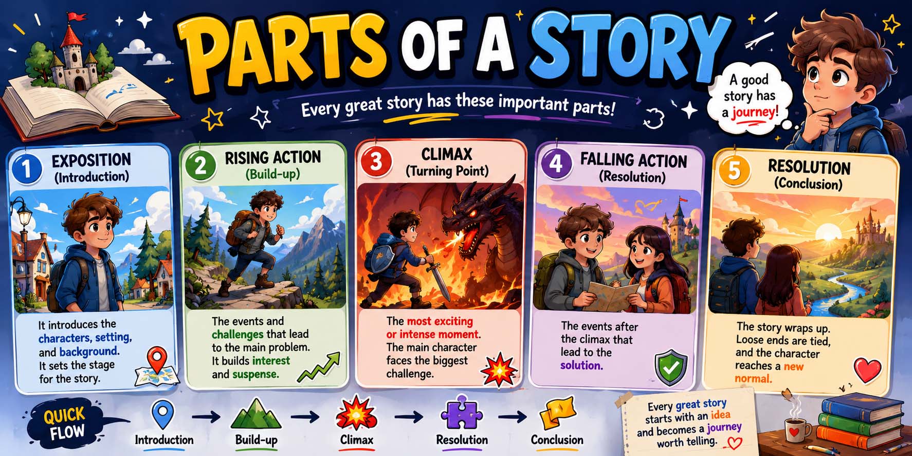 parts of a story