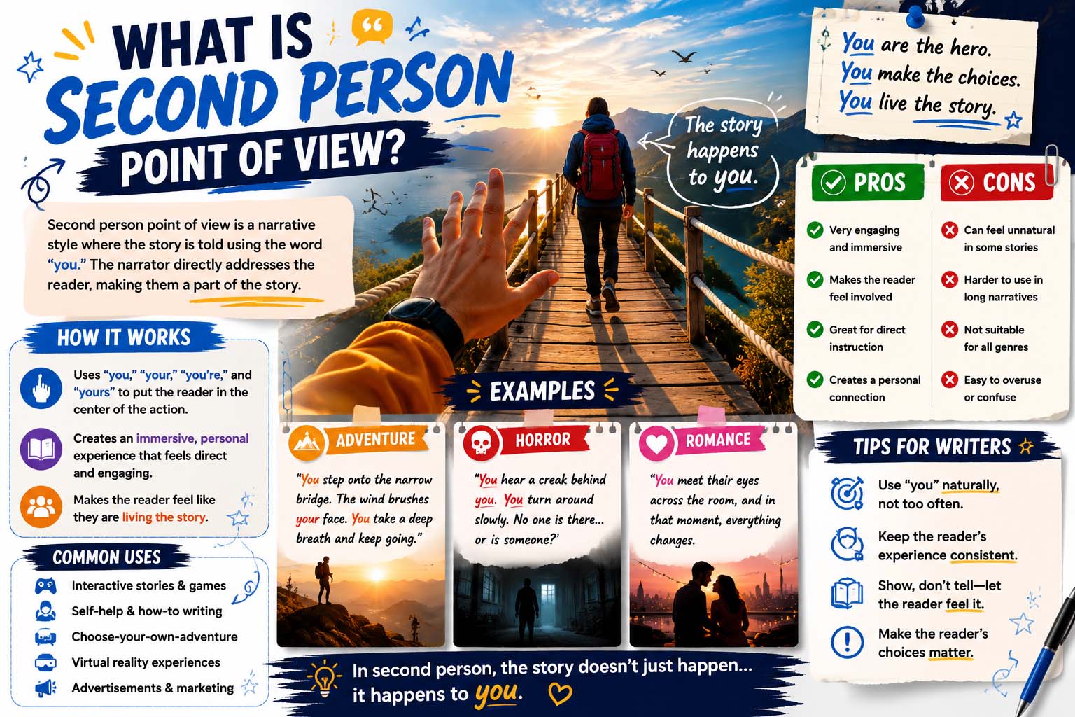 what is second person point of view