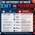 difference between emt and paramedic