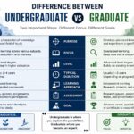 difference between undergraduate and graduate