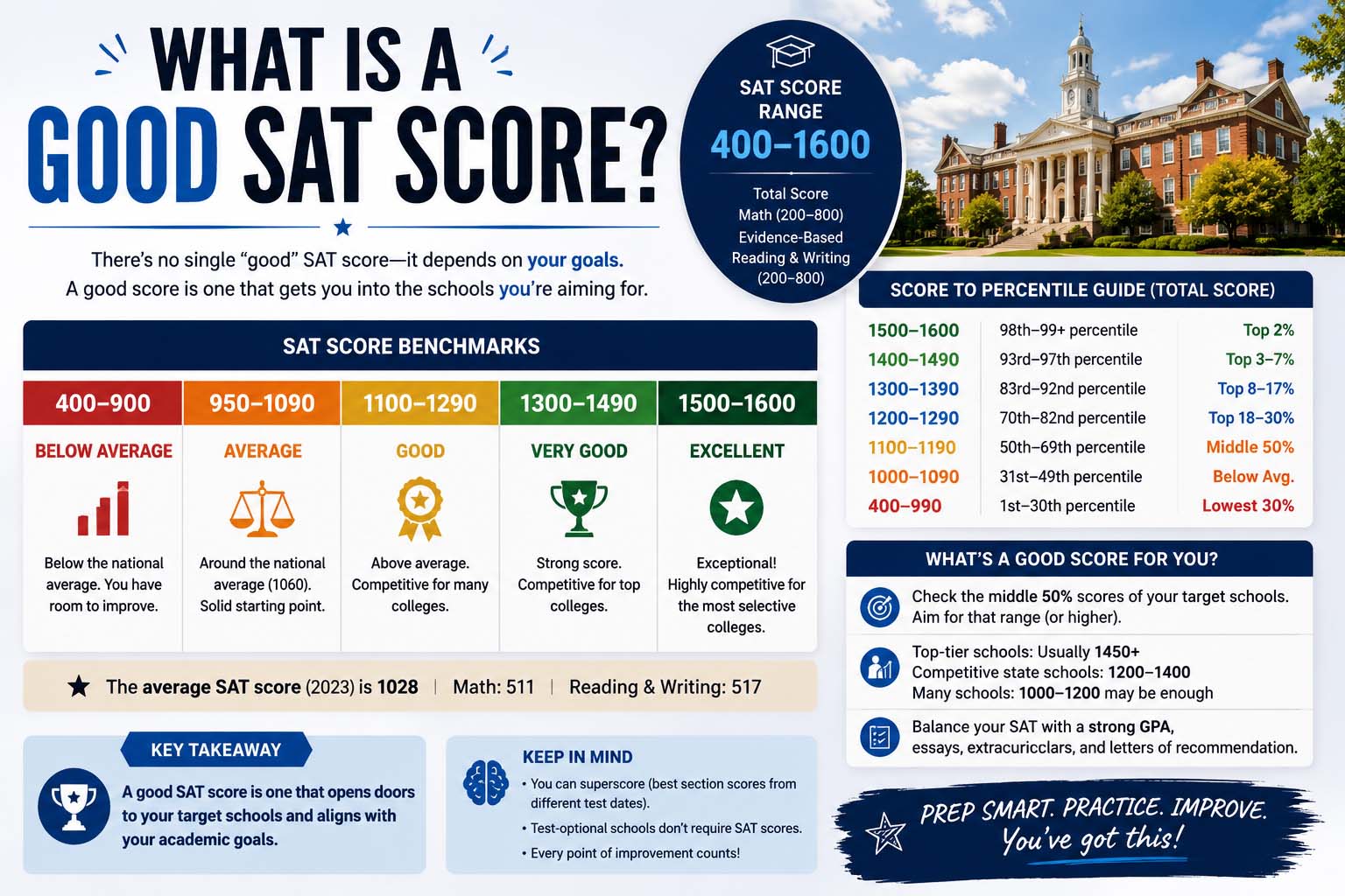 what is a good sat score