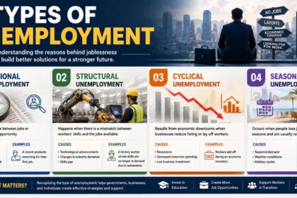 4 types of unemployment