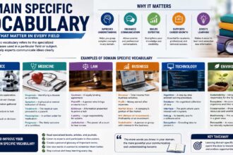 domain specific vocabulary