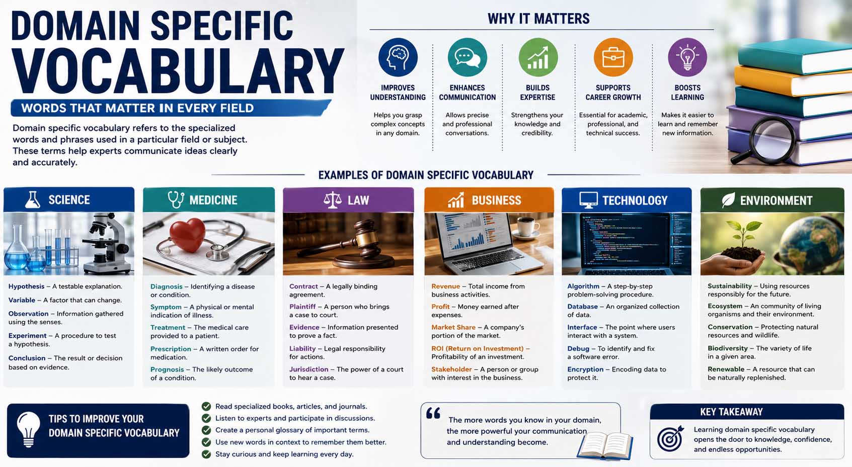 domain specific vocabulary