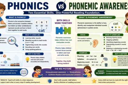 phonics vs phonemic awareness