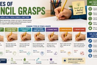 types of pencil grasps