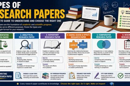 types of research papers