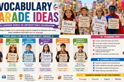 vocabulary parade ideas