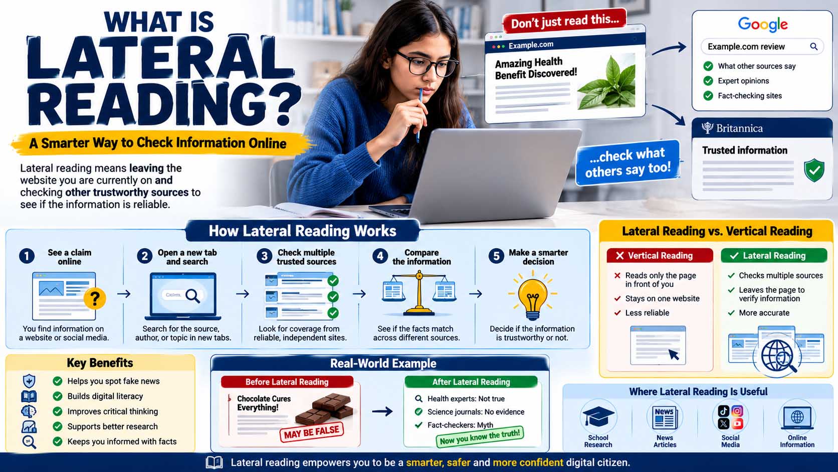 what is lateral reading
