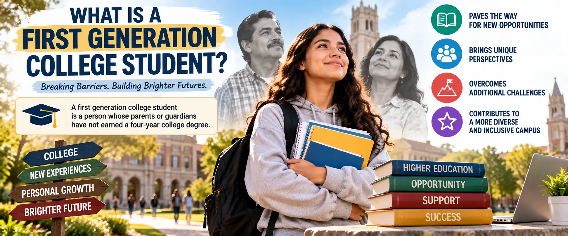 what is a first generation college student