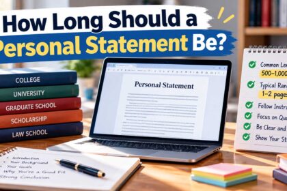 how long should a personal statement be
