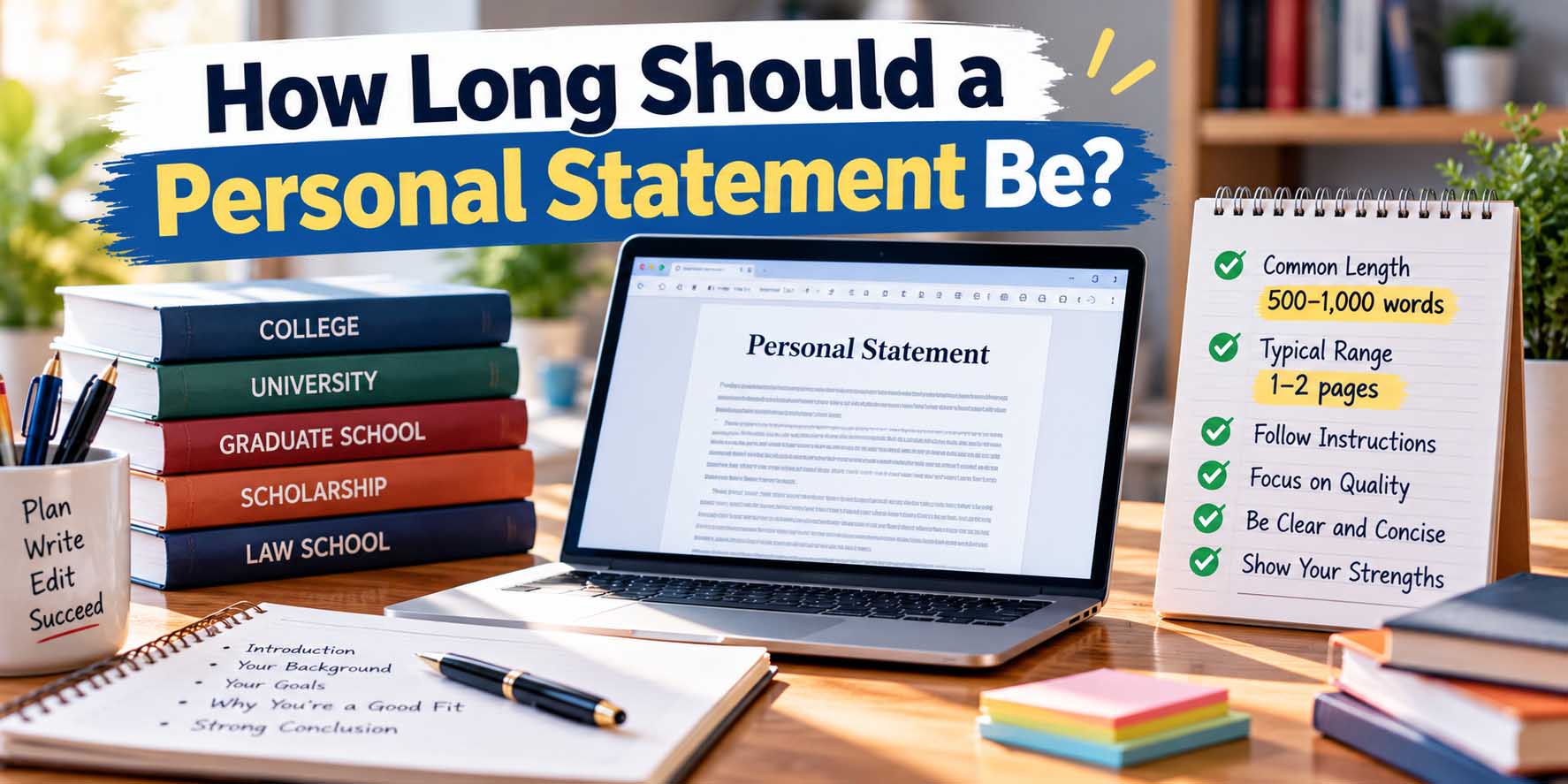 how long should a personal statement be